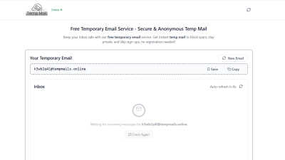 TempEmail4U - Tech tool for Marketing