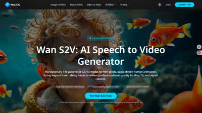 Audio to Video AI Generator - Tech tool for AI Assistants