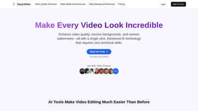 EasyVideo - AI tool for Video