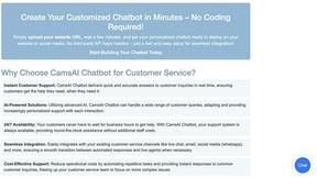 CamsAI Chatbot - AI tool for productivity