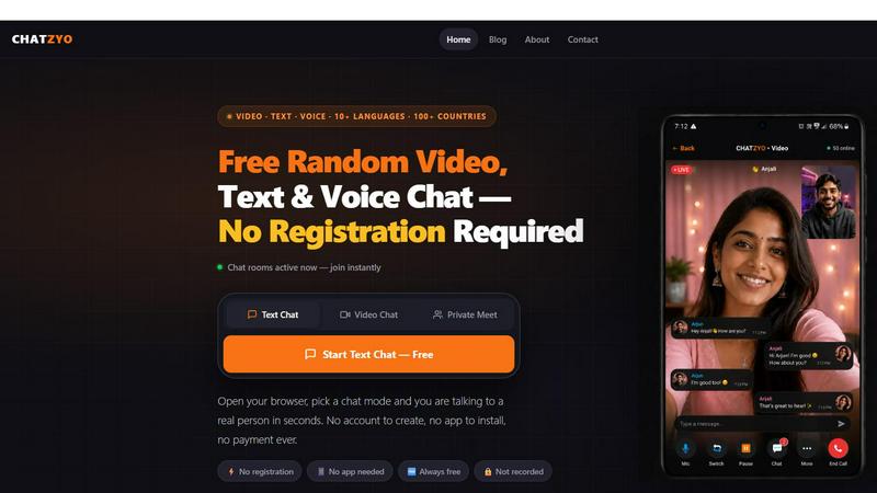 Chatzyo screenshot