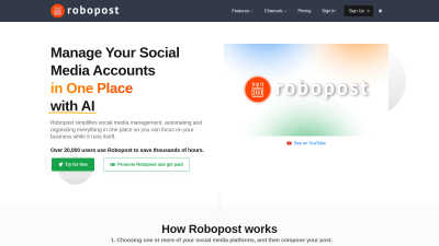 Robopost - Tech tool for AI Assistants