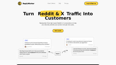 ReplyWorker - Tech tool for Social Media