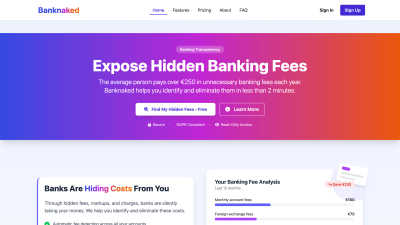 Banknaked - Tech tool for Business & Finance