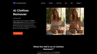 AI Clothes Remover - Tech tool for Content Creation