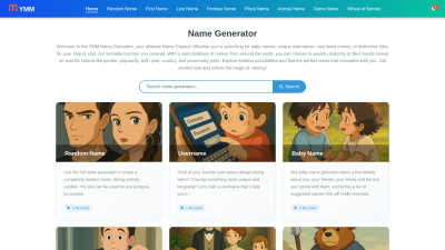YMM Name Generator - Tech tool for Lifestyle & Entertainment