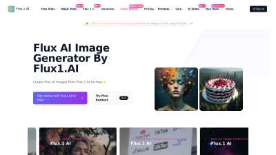 Flux AI - Tech tool for Content Creation