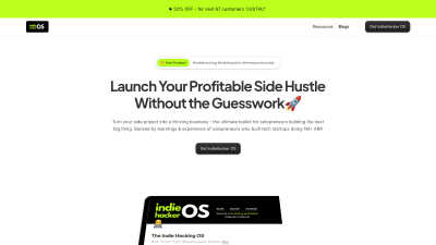 IndieHackingOS - Tech tool for Marketing