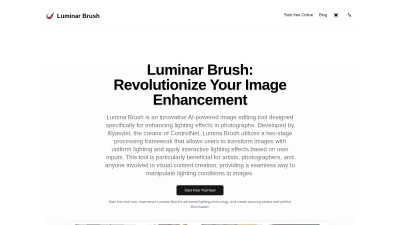 Luminar Brush - Tech tool for Design Tools