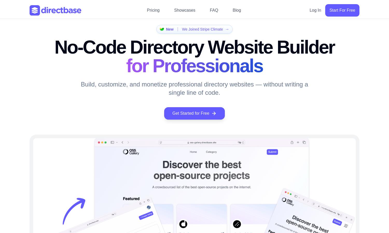 Directbase Website