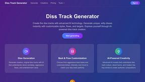 Diss Track Generator - AI tool for productivity