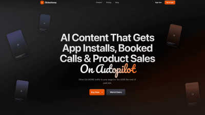 Slideshowy - Tech tool for Marketing