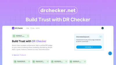 DR Checker - Tech tool for SEO