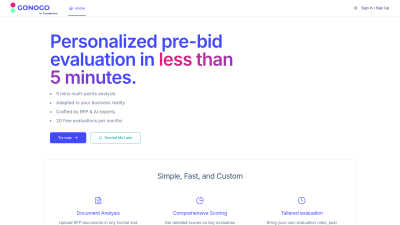 Trampoline Go/No-Go - Tech tool for Business & Finance
