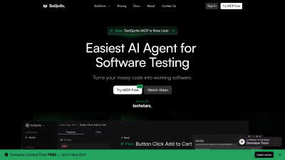 TestSprite - Tech tool for AI Assistants