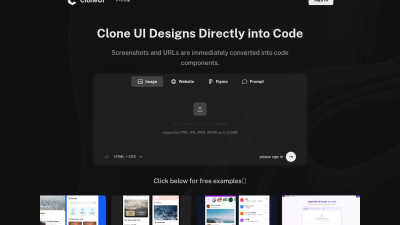 CloneUI - AI tool for Design Tools
