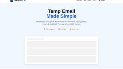 TempmailXY - AI tool for Tech Tools