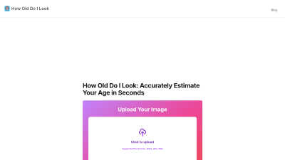 Face Age Detector - Tech tool for AI Assistants