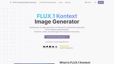 FLUX.1 Kontext Image Generator - AI tool for Image & Photo
