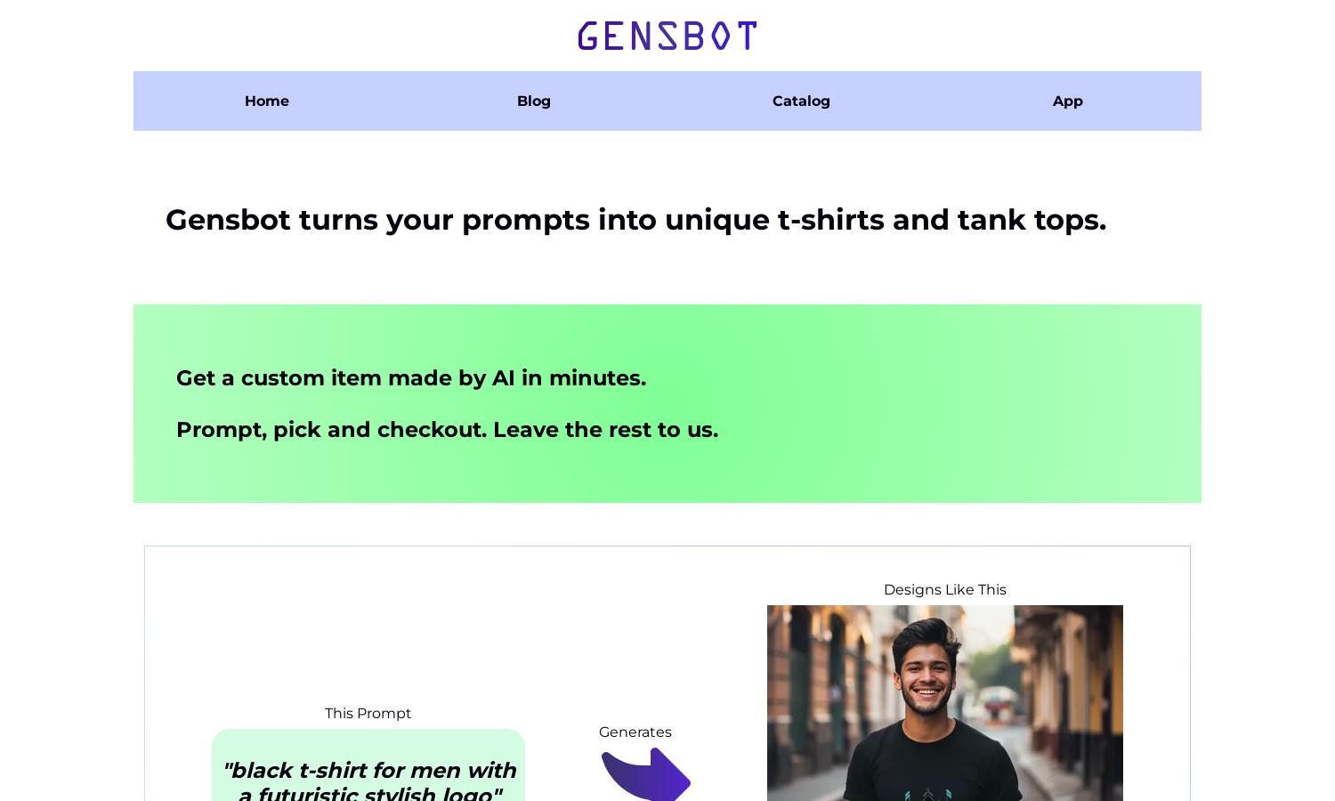 Gensbot Website