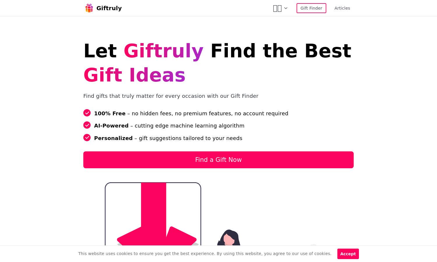 Giftruly Website