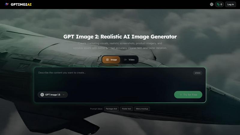 GPTIMG2 AI screenshot