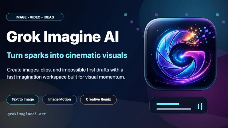 Grok Imagine AI screenshot