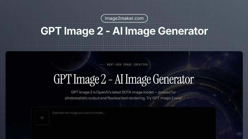 GPT Image 2 - AI Image Generator screenshot