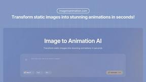 Image to Animation - AI tool for Content Creation
