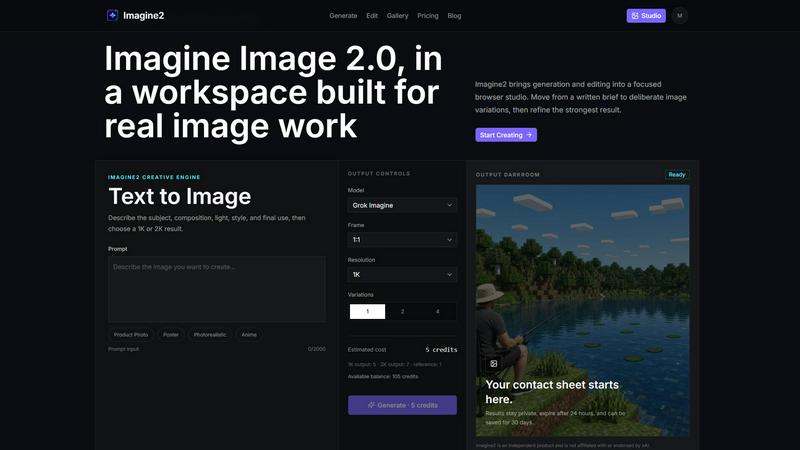 Imagine2 screenshot