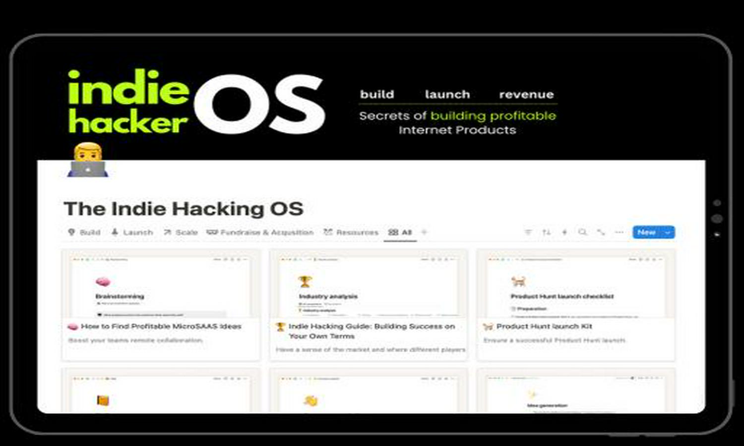 IndieHackingOS Website