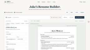 Jake's Resume Builder