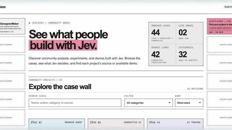 JevCases screenshot