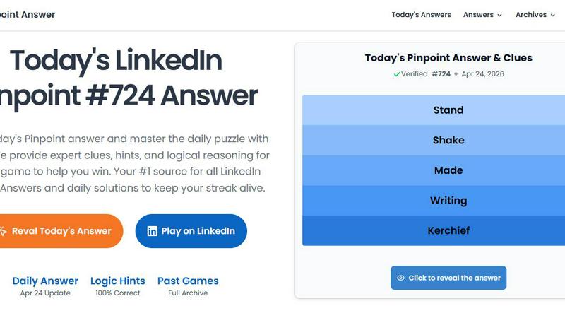 Linkedin Pinpoint Answer screenshot