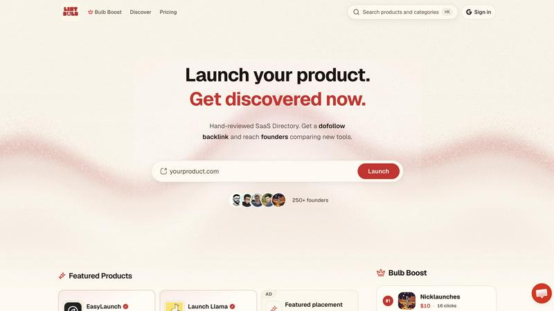 List Bulb screenshot