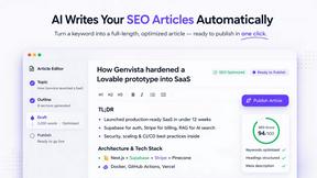 LovableSEO - AI tool for SEO