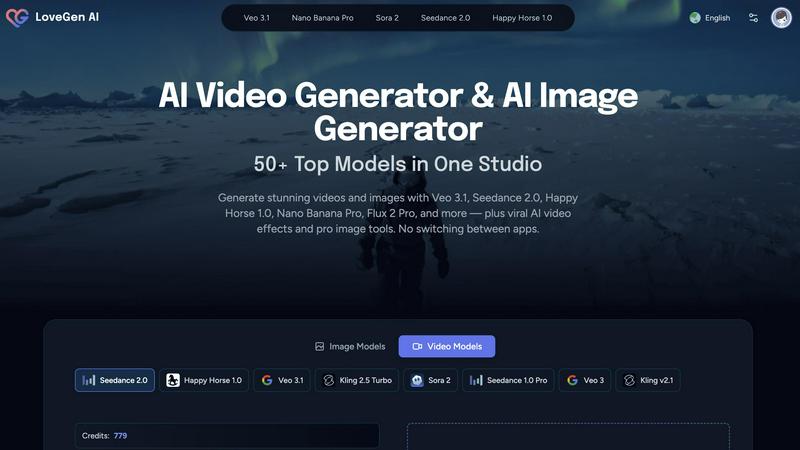 LoveGen AI screenshot