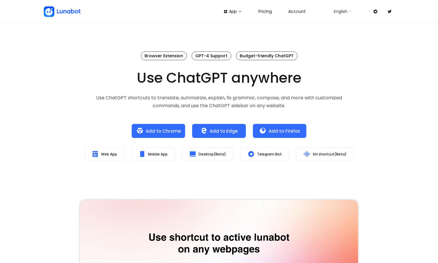 Lunabot Website