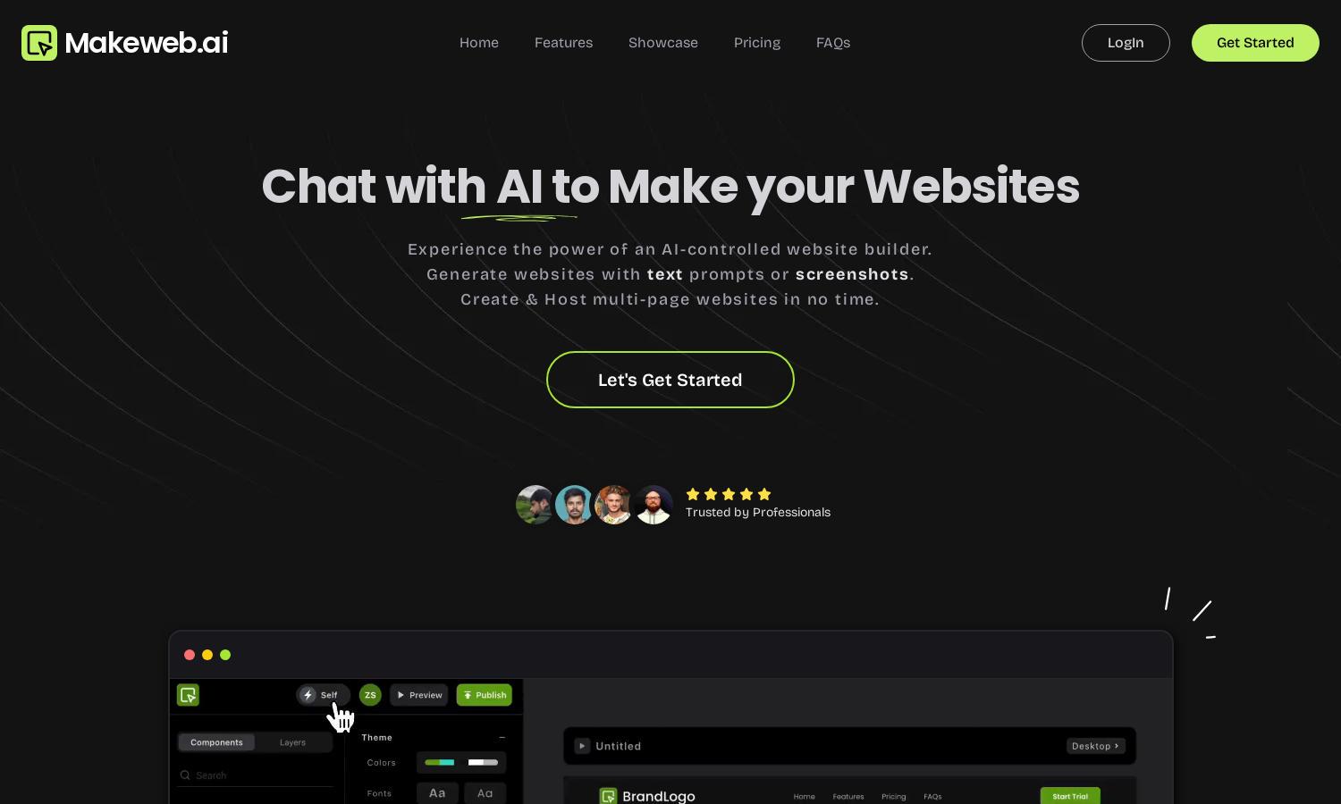 Makeweb.ai Website