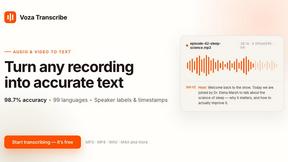 Voza Transcribe