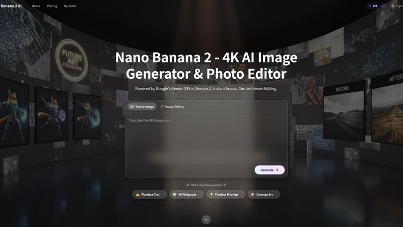 Nano Banana 2 application interface and features