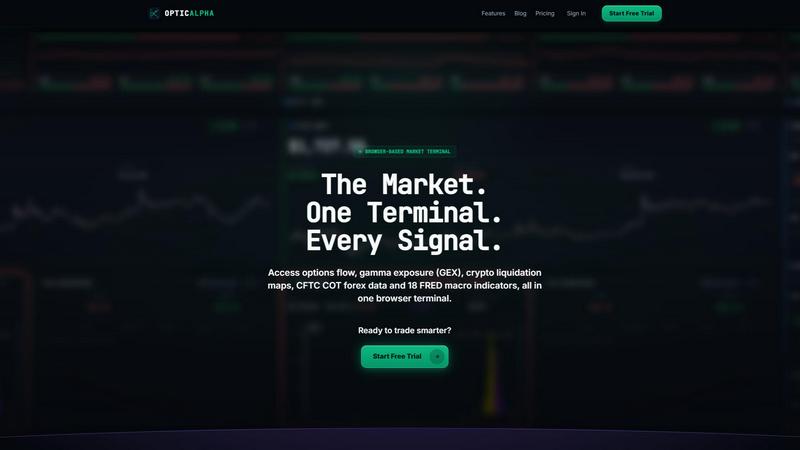 OpticAlpha screenshot