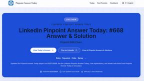 Pinpoint Answer Today - AI tool for productivity