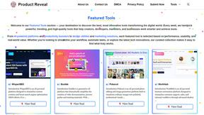 Product Reveal - AI tool for productivity
