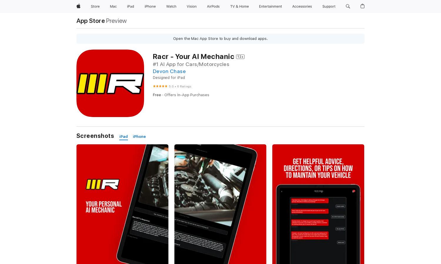 Racr Website