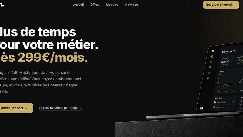 Seven Agence screenshot