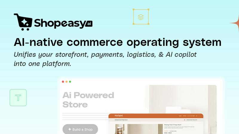Shopeasy.ai screenshot