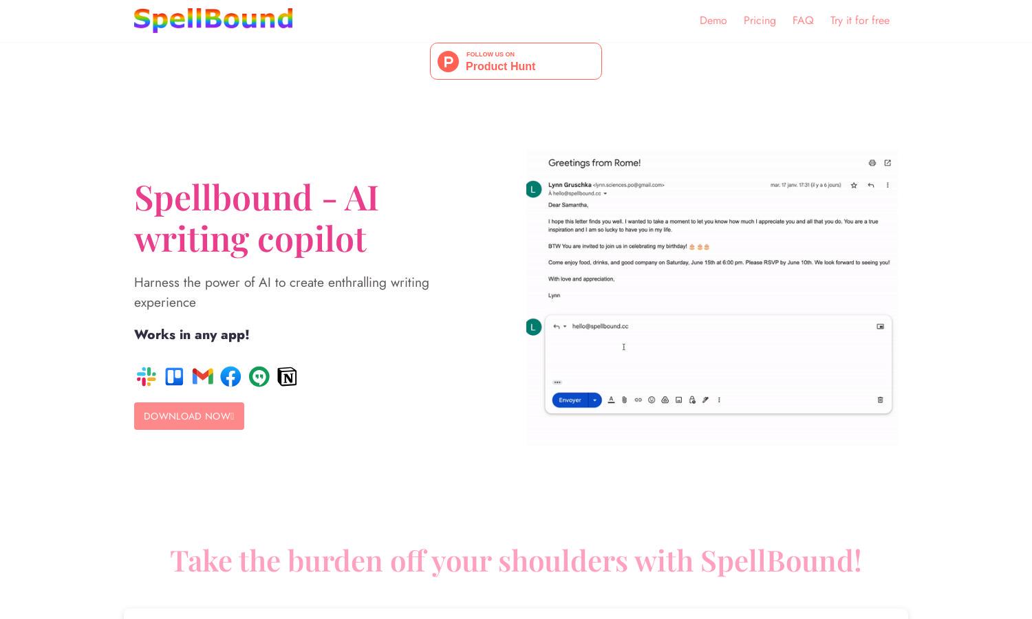 SpellBound Website