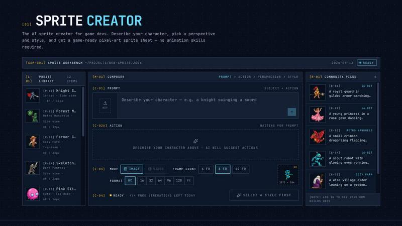 Sprite Sheet Maker screenshot