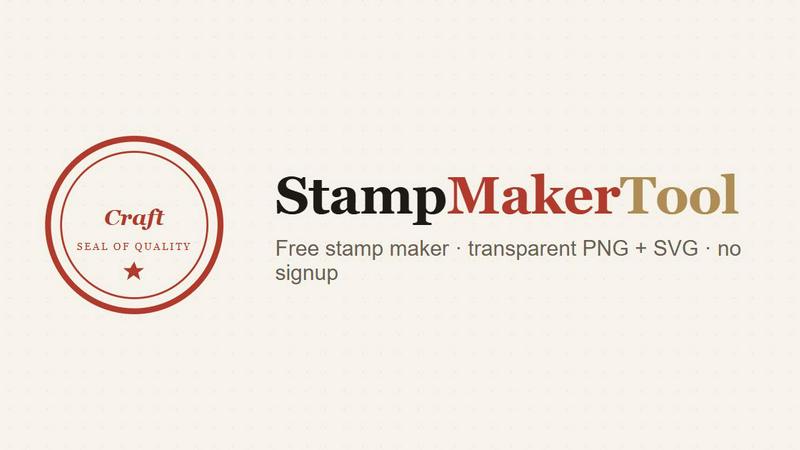 StampMakerTool screenshot